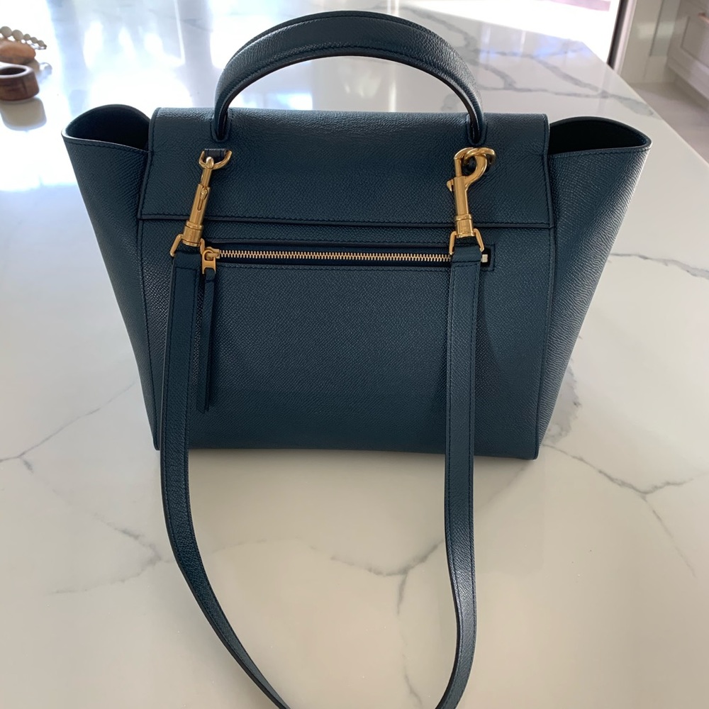 Celine Mini Belt Bag in Abyss Blue - Tote, Satchel, Work Bag - Picture 5 of 16
